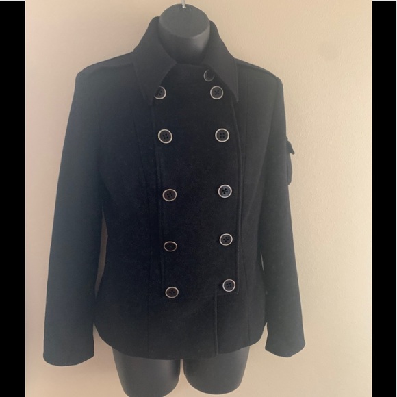 Cole Haan Double Breasted Peacoat